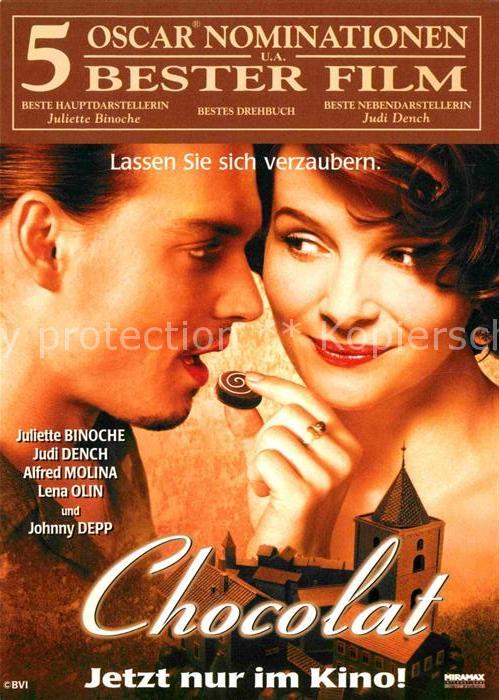 Kino Film Chocolat Johnny Depp Juliette Binoche