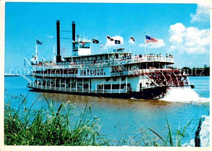 Dampfer Schaufelrad Steamboat Natchez New Orleans
