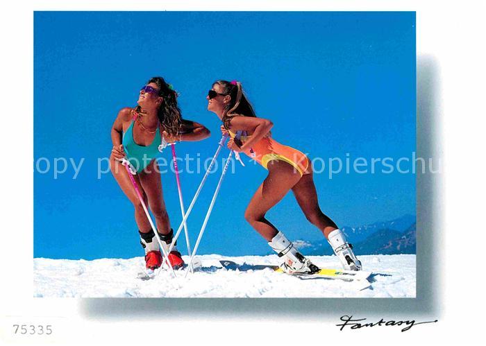Skisport Frauen Bademode Ski