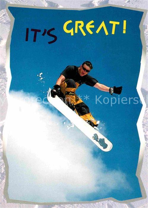 Wintersport Snowboard