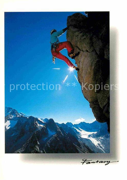 Klettern Bergsteigen