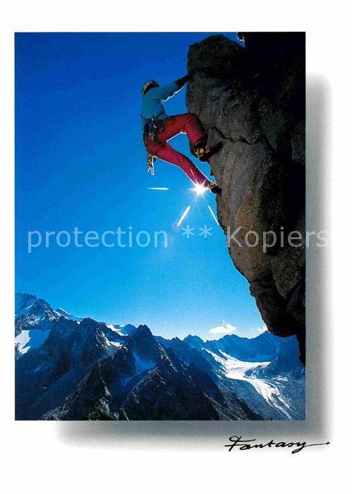 Klettern Bergsteigen