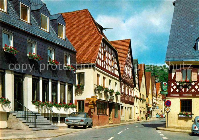 Waischenfeld Fachwerkhaeuser Hauptstrasse