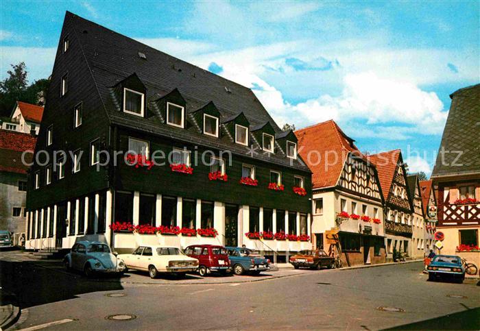 Waischenfeld Fachwerkhaeuser Hauptstrasse