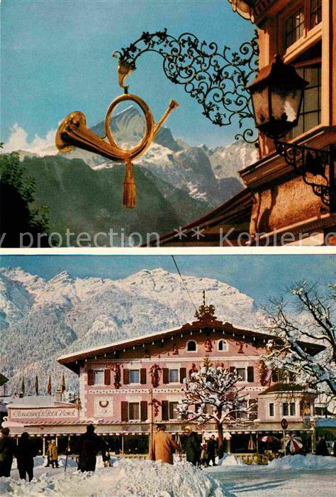 GARMISCH-PARTENKIRCHEN Bayern Clausing Posthotel