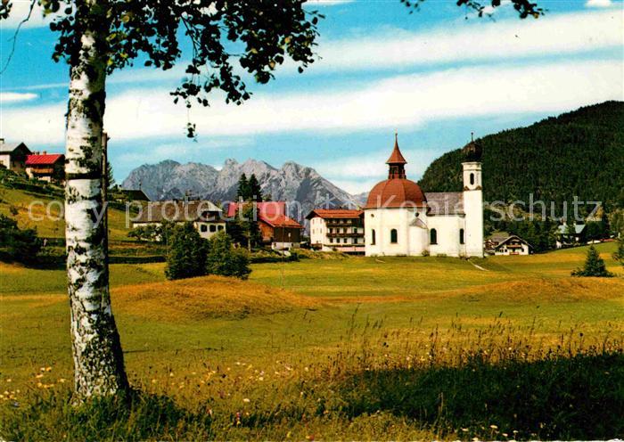 Seefeld Tirol Seekapelle Karwendel