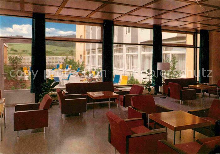 Reinhardshausen Kurparksanatorium Aufenthaltshalle