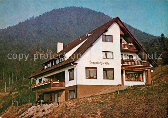 Ibach Oppenau Berggasthaus Braunbergstueble