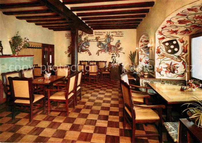 Neckarzimmern Burg Hornberg Gastraum