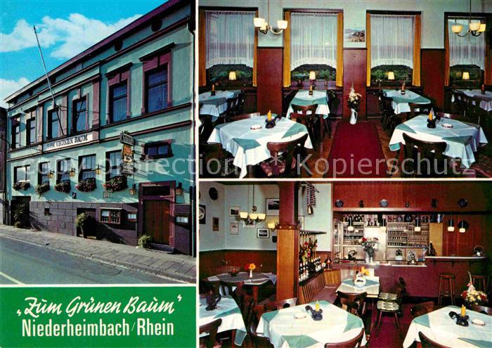 Niederheimbach Bingen Gaststaette Zum gruenen Baum