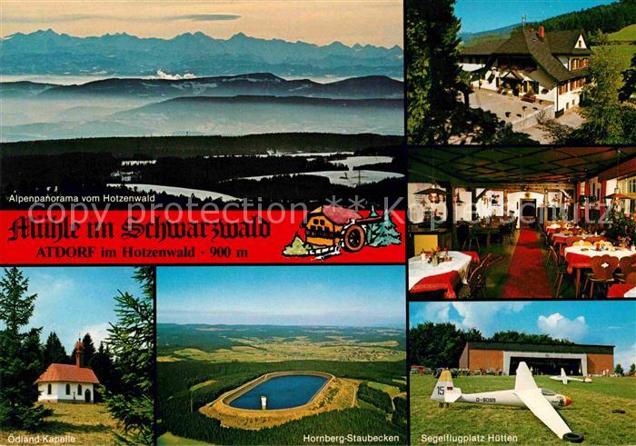 Atdorf Fliegeraufnahme Bergsee Panorama Kirche Segelflieger