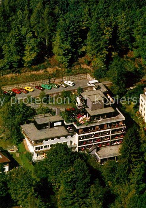 Wildbad Schwarzwald Fliegeraufnahme Kurklinik Sommeberg
