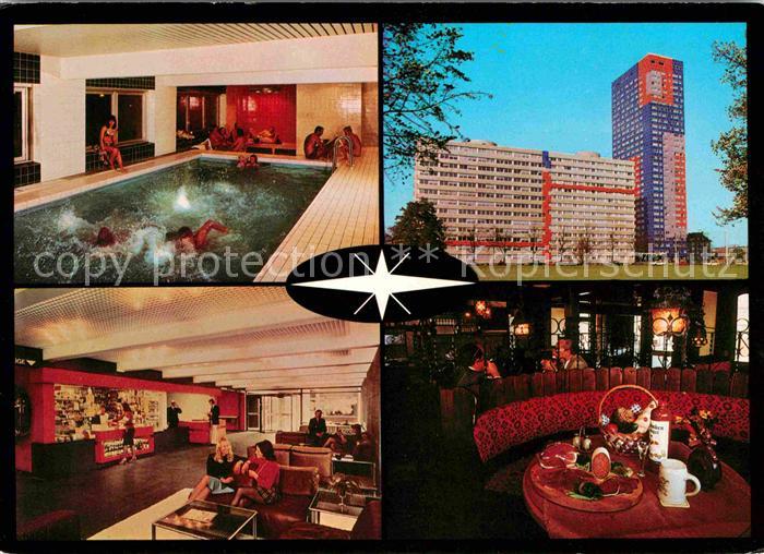 Koeln Rhein Herkules Hochhaeuser