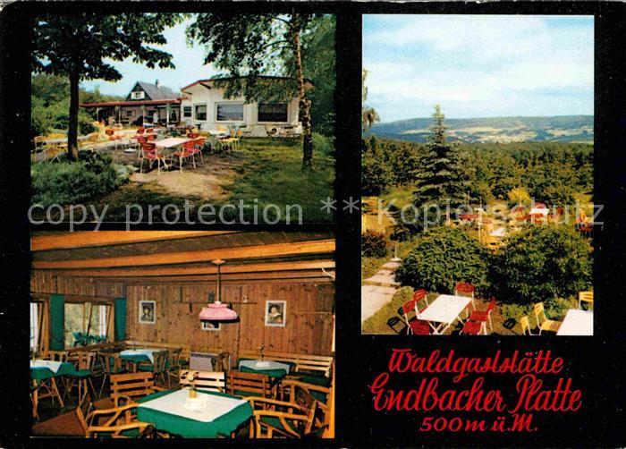 Bad Endbach Waldgaststaette Endbacher Platte