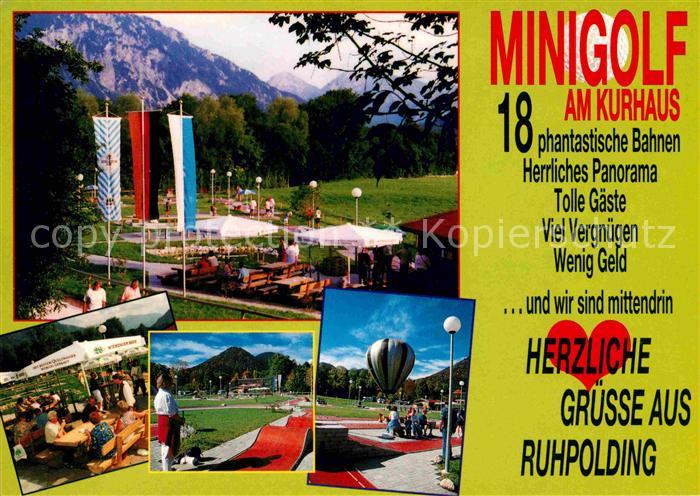 Ruhpolding Bayern Minigolf am Kurhaus