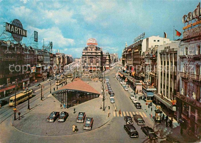 Bruessel Bruxelles De BrouckerePlatz