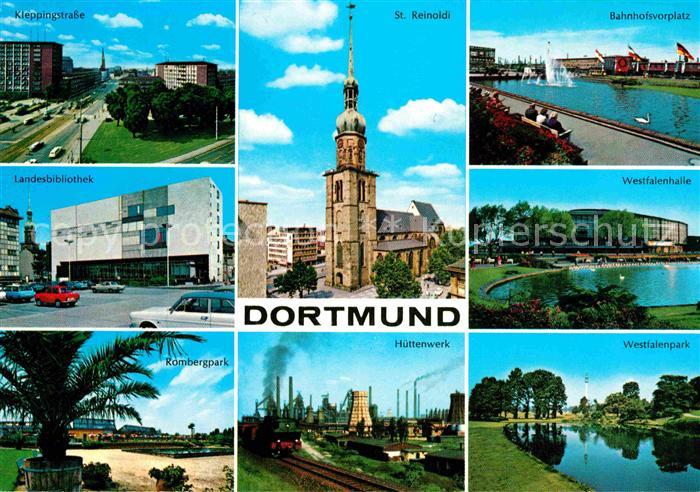 DORTMUND  CITY Kleppingstrasse Sankt Reinoldi Westfalenpark Huettenwerk