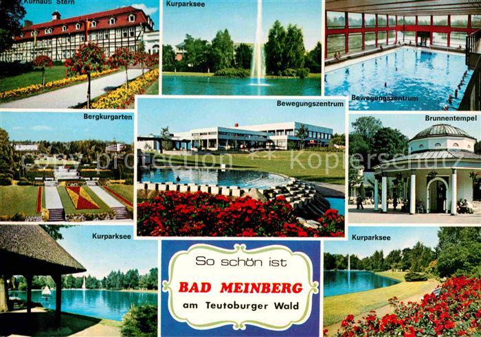 Bad Meinberg Kurhaus Stern Kurparksee Bergkurgarten Bewegungszentrum