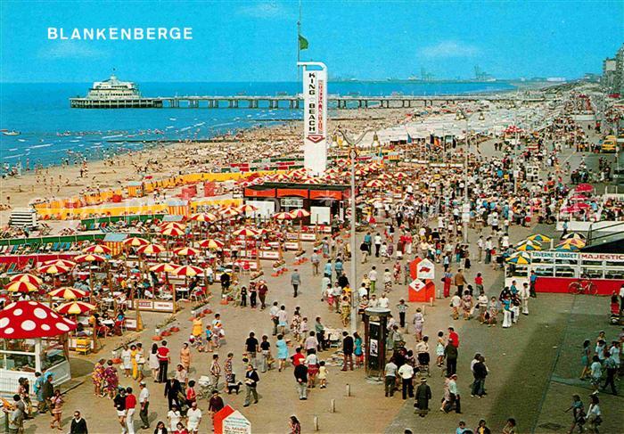 Blankenberge Strand und Promenade