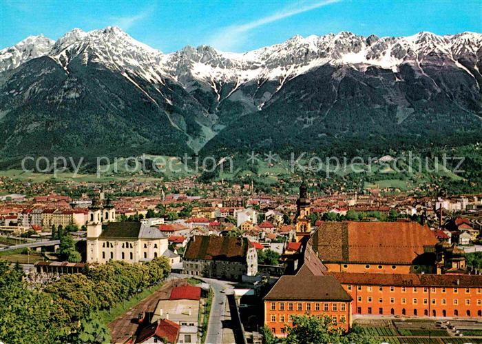 Innsbruck Panorama mit Nordkette