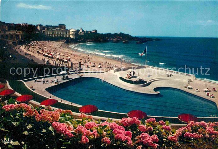 Biarritz Pyrenees Atlantiques Schwimmbad