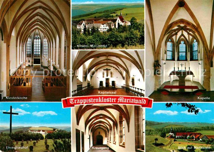 Heimbach Eifel Tappistenkloster Mariawald Klosterkirche Ehrenfriedhof