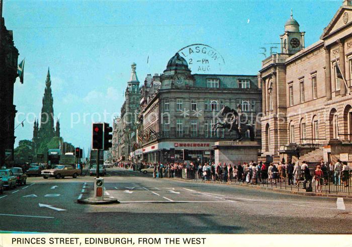 Edinburgh Scotland Princes Street