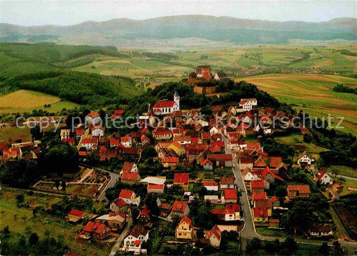 Hering Odenwald Fliegeraufnahme Veste Otzberg