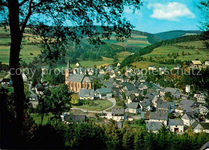 Zueschen Sauerland Fliegeraufnahme