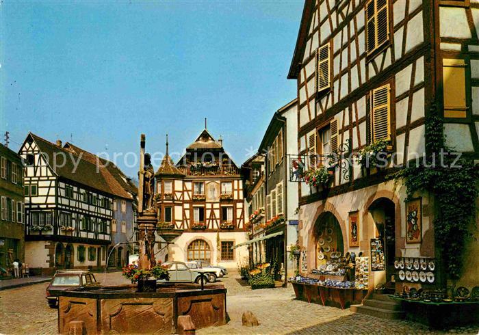 Kaysersberg Haut Rhin Place de L `Eglise
