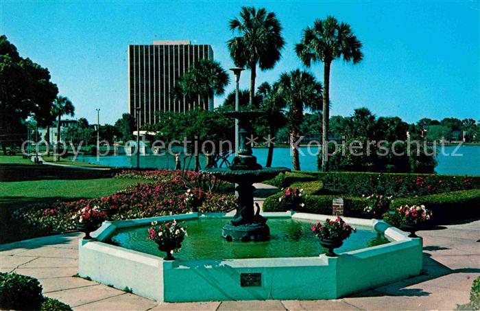 Orlando Florida The Action Center Fountain Lake Eola