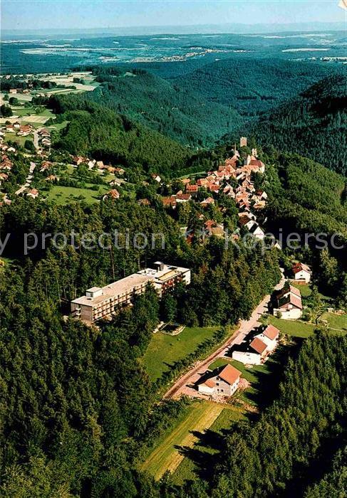 Zavelstein Bibelheim Haus Felsengrund Fliegeraufnahme