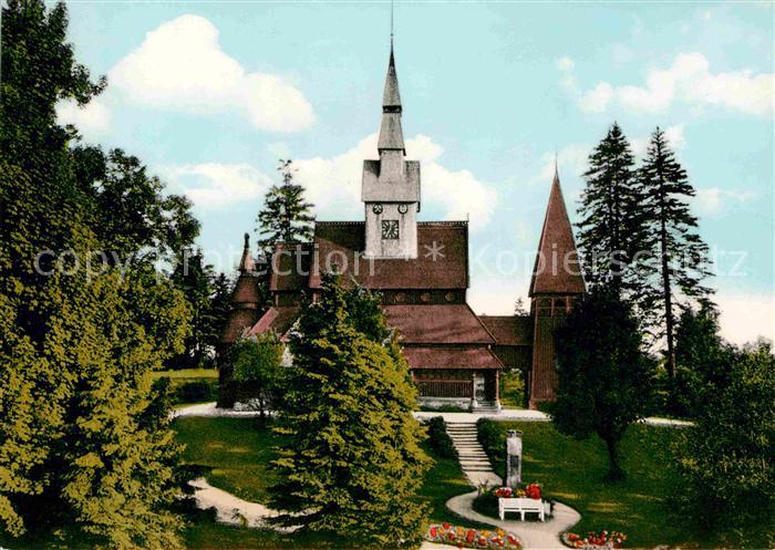 Hahnenklee-Bockswiese Harz Gustav Adolf Kirche Nordische Stabkirche