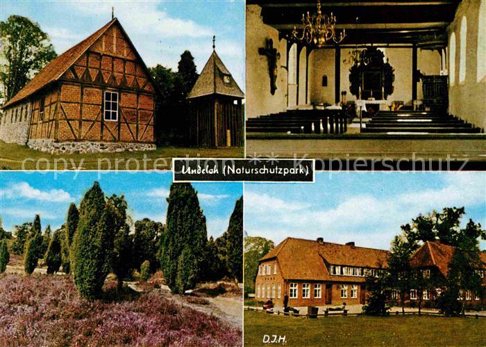 Undeloh DJH Jugendherberge Kapelle Naturschutzpark Lueneburger Heide