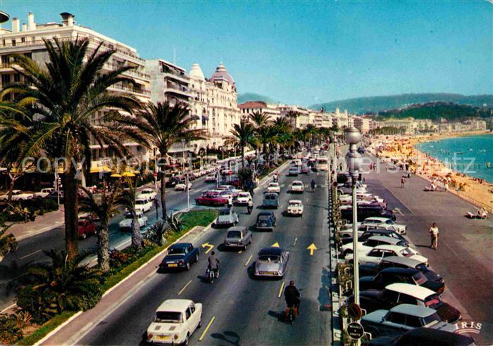 Nice Alpes Maritimes La Promenade des Anglais et la Plage Co