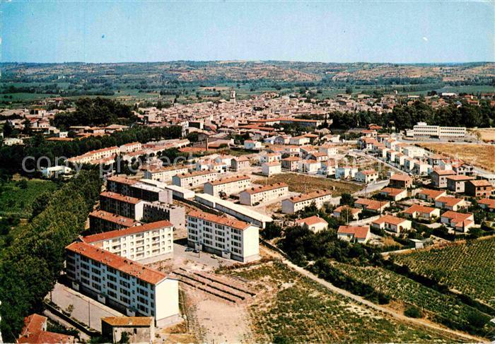 Pezenas Cite Renaissance vue aerienne