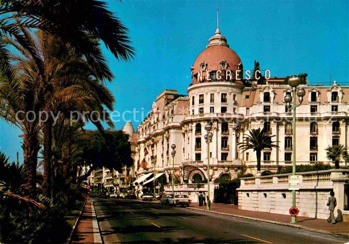 Nice Alpes Maritimes Hotel Negresco et la Promenade des Anglais