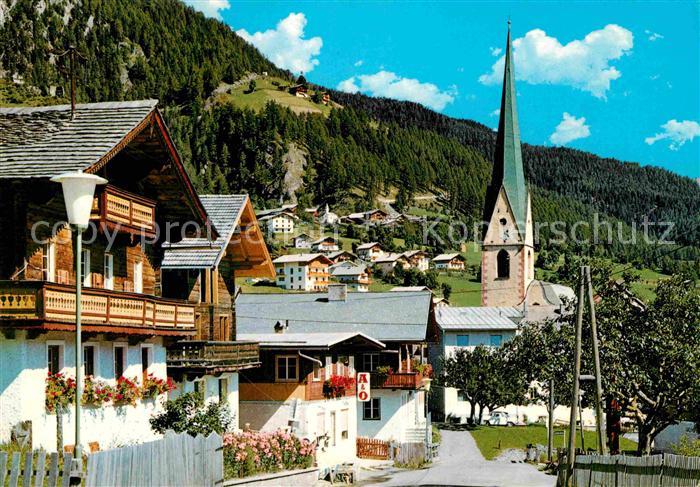 Virgen Ortspartie an der Kirche Hoehenluftkurort