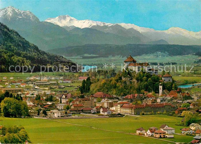 Kufstein Tirol Festung gegen Gratlspitze und Kellerjoch Unterinntal Kitzbueheler