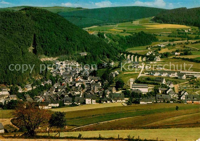 Willingen Sauerland Ausblick vom Trais Heilklimatischer Kneipp Kurort