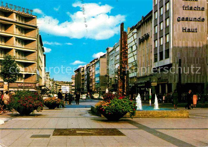 DuessELDORF CITY Schadowstrasse Brunnen