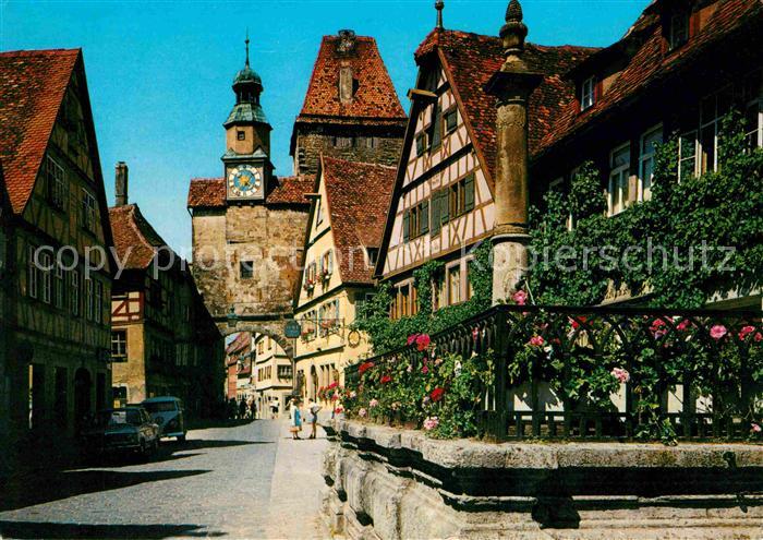 Rothenburg Tauber Roederbogen mit Markusturm