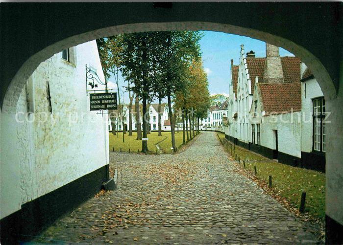 BRUGGE Bruges Belgie Beguinage Beginenhof