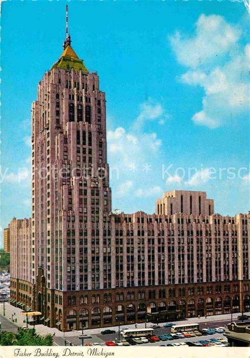 Detroit Michigan Fischer Building