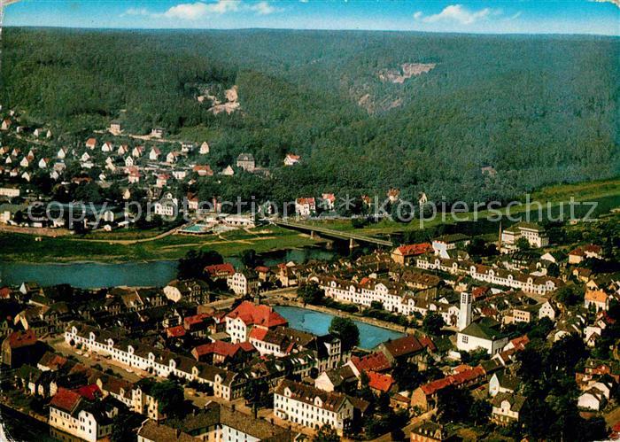 Bad Karlshafen Luftbild Solbad Weserbergland