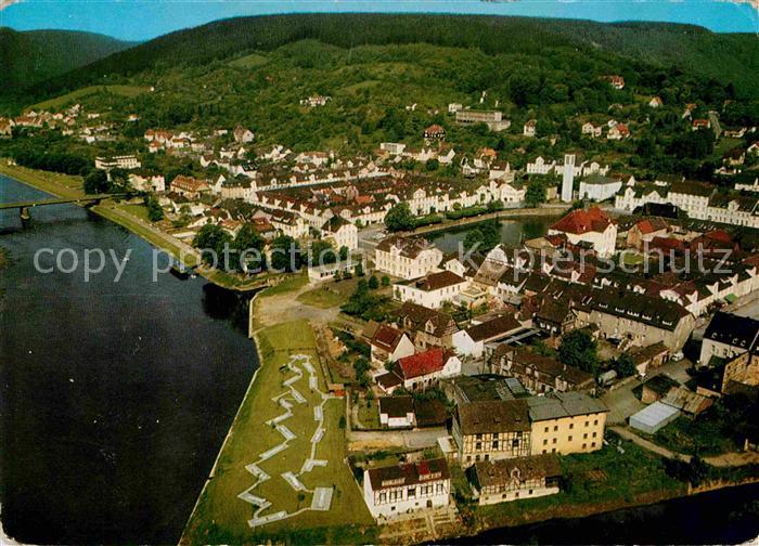 Bad Karlshafen Solbad Weserbergland Fliegeraufnahme