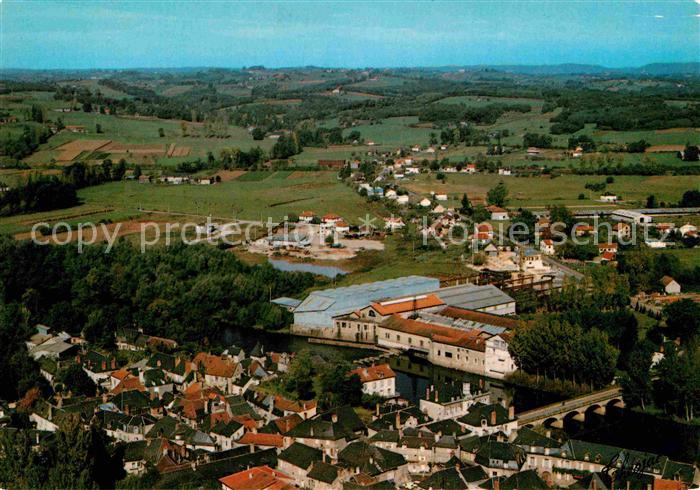 Larche Correze Vue generale aerienne