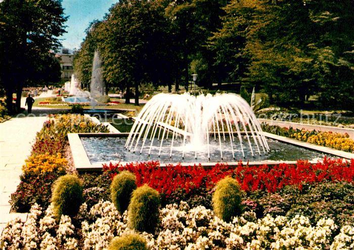 Bad Eilsen Kurpark Fontaenen Allee