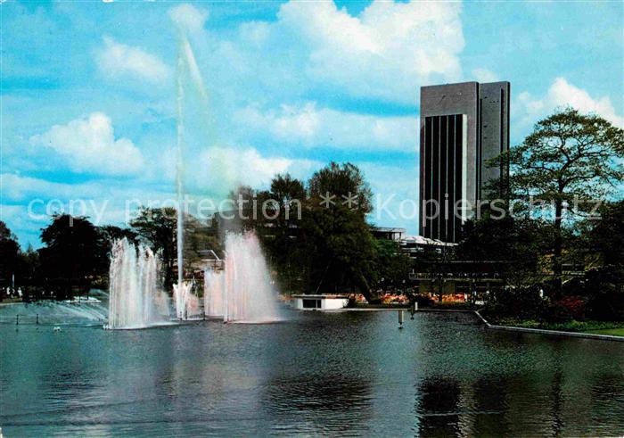 HAMBURG  CITY Hotel Loews Hamburg Plaza Congress Centrum Hamburg Fontaene