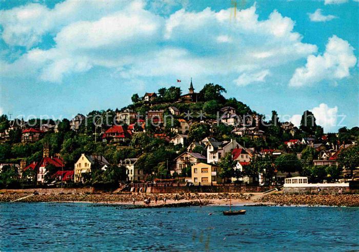 Blankenese Hamburg Suellberg Ansicht von der Aussenalster
